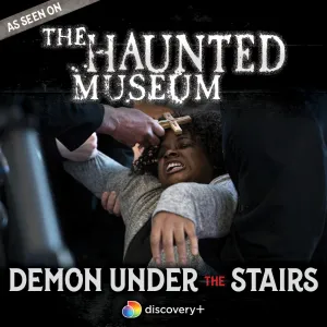 a man holding a sign