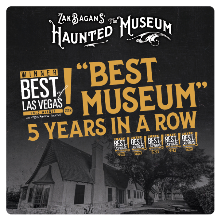 Winner of the Best Vegas Museum 5 Years in a Row